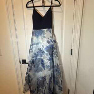 Eliza J Navy Dress